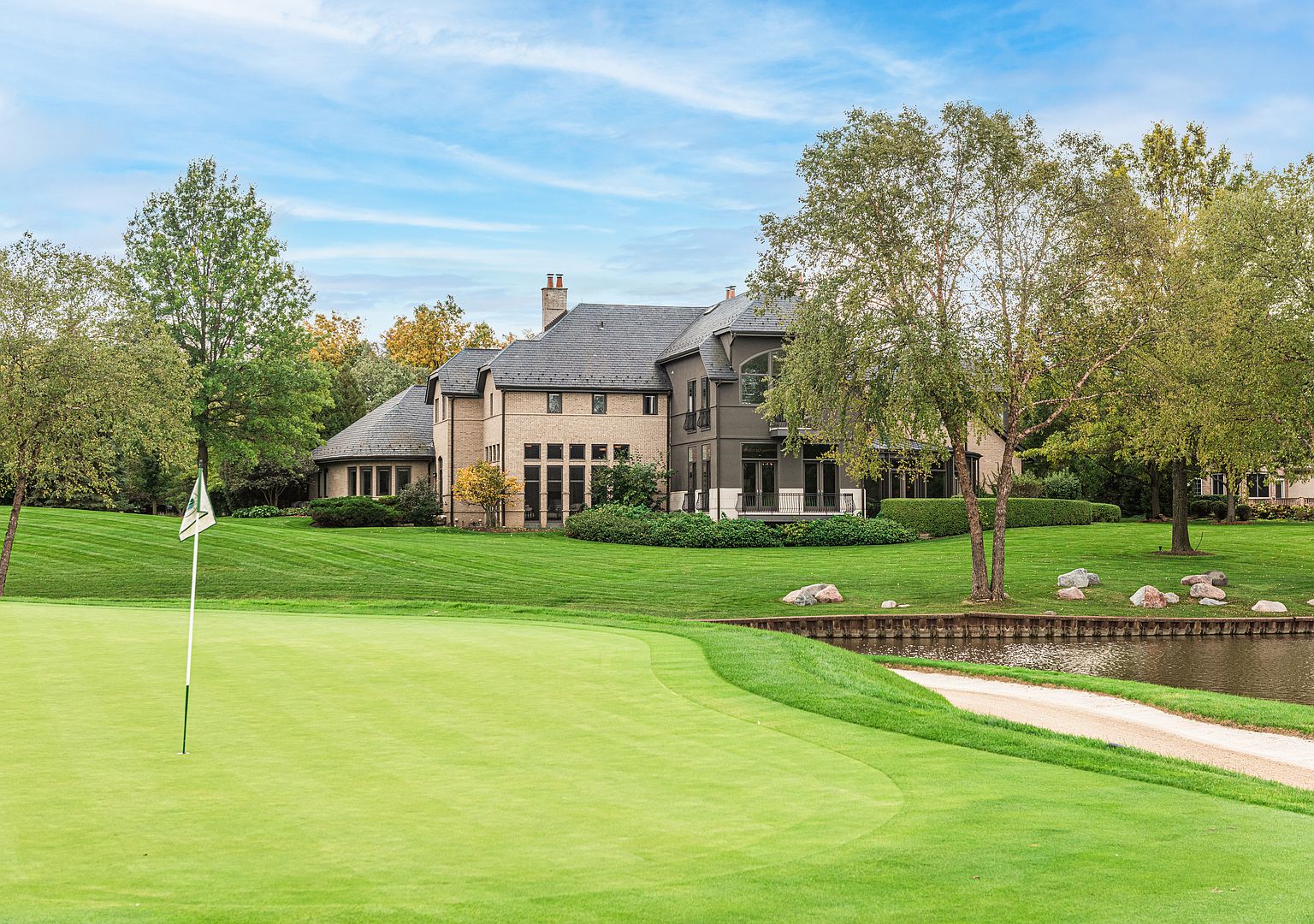 Custom home in North Barrington built by DK Perkins Construction