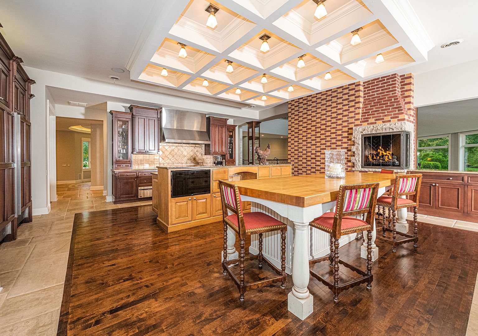 Kitchen, North Barrington custom home