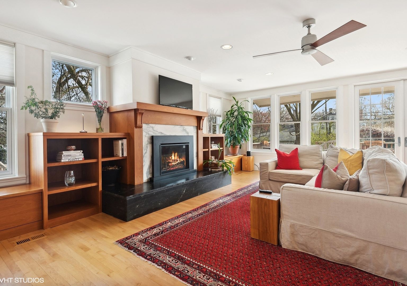 Family room, Evanston remodel
